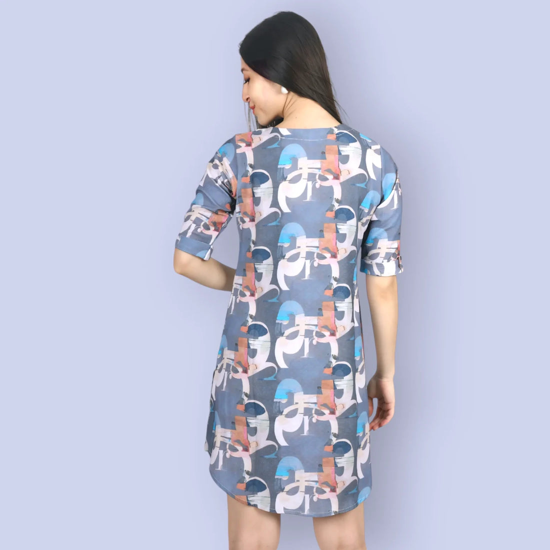 Effortlessly Chic Textured Mini Dress