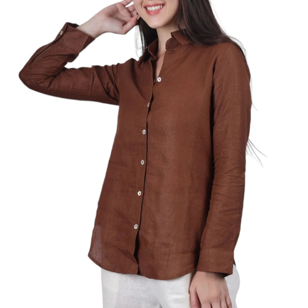 Classic Pure Linen Shirt