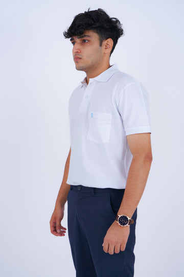 EVERYDAY ESSENTIAL POLO – WHITE