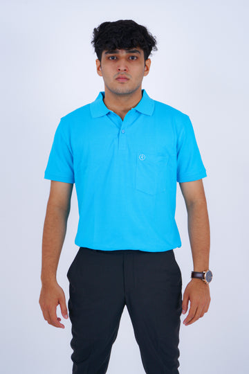 EVERYDAY ESSENTIAL POLO – BLUE