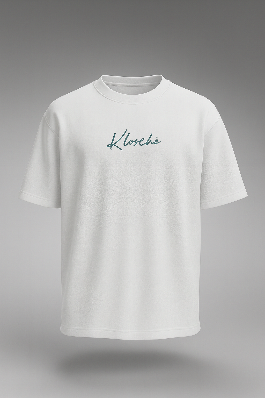 OVERSIZED SIGNATURE LOGO TEE – WHITE