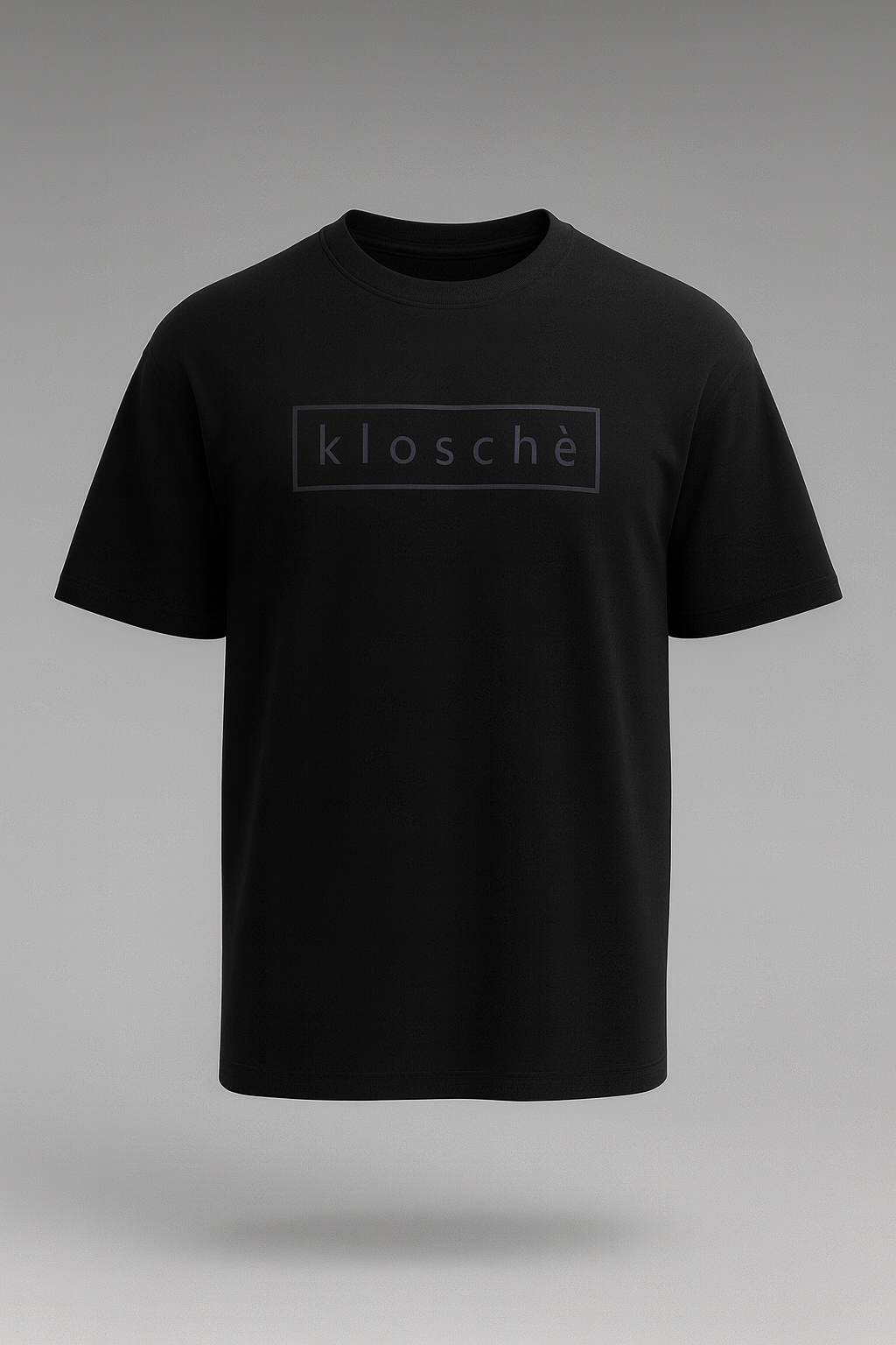 SIGNATURE BOX TEE – BLACK