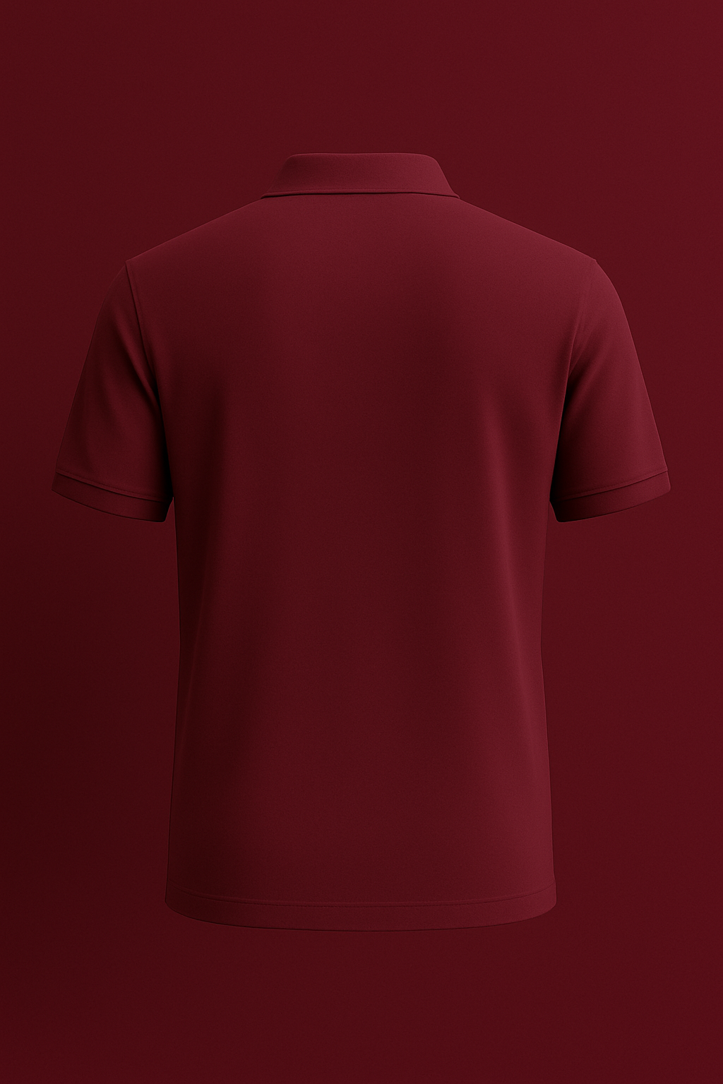 THE ZIP-UP POLO – WINE